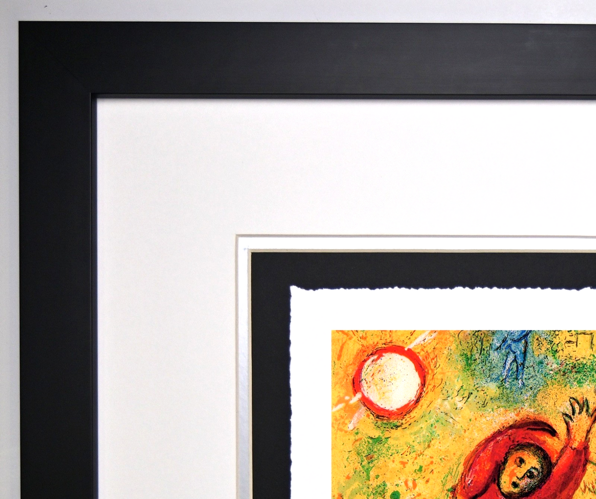 " Trampled Flowers" by Marc Chagall, Framed Art