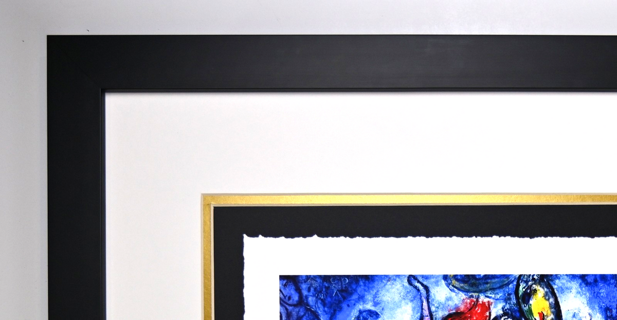 " The Grand Cirque" by Marc Chagall, Framed Art