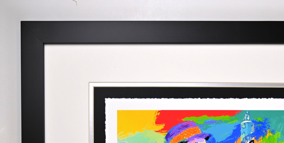 " Frank Sinatra" by Leroy Neiman - Framed Art